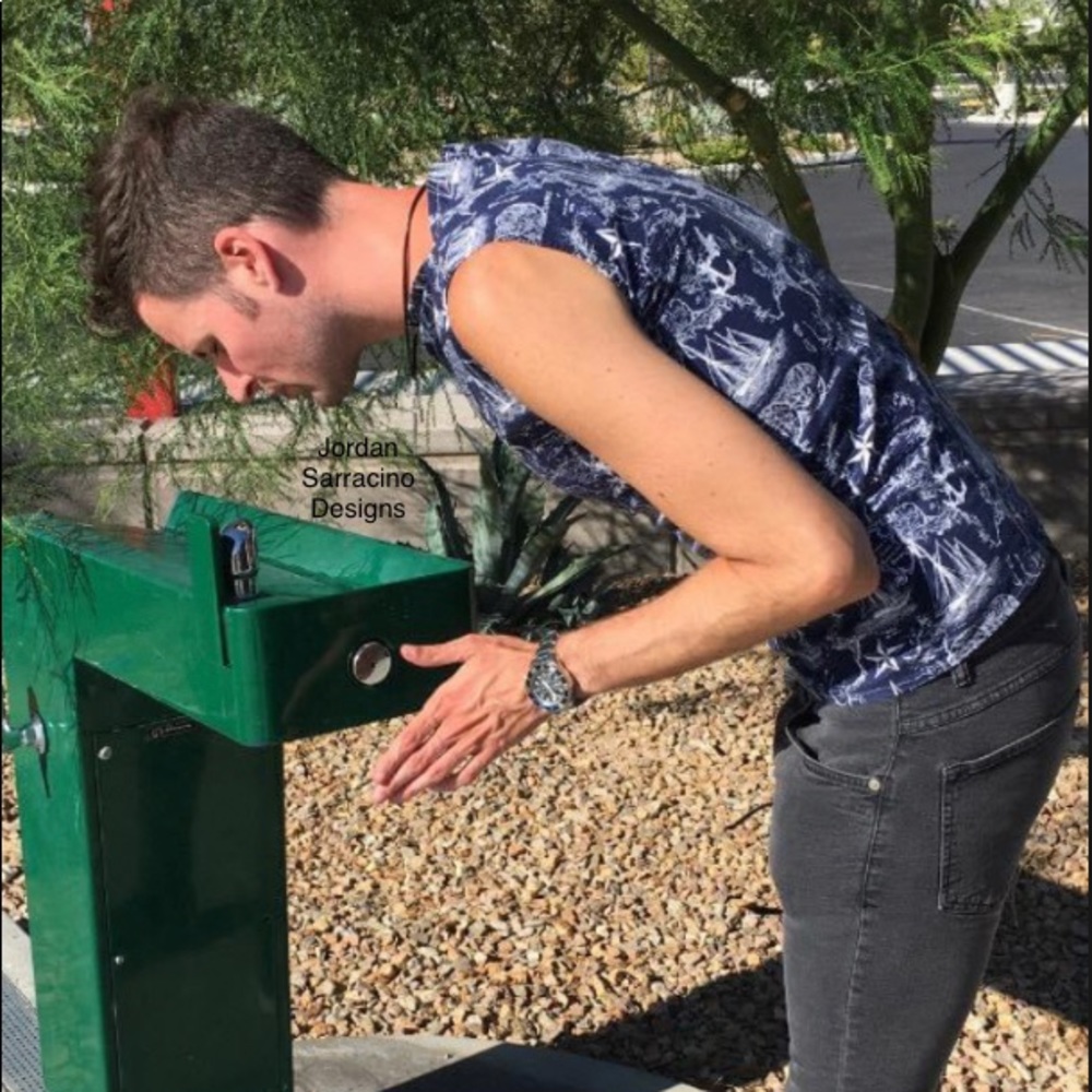 Jordan Sarracino Designs Nautical Tank Top